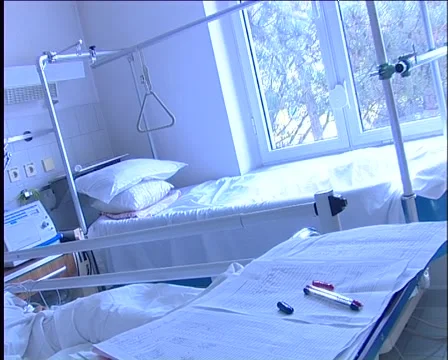 Hospital bed Stock Footage 995417