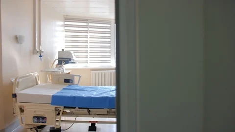 Hospital bed Stock Footage 99195767