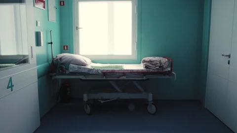Hospital bed Video stock 128748209