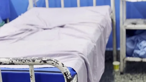 Hospital Bed Stock Footage 329178439