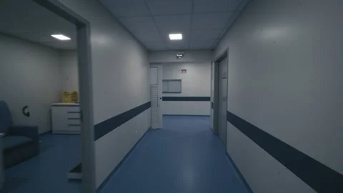 Hospital corridor Stock Footage 338131838