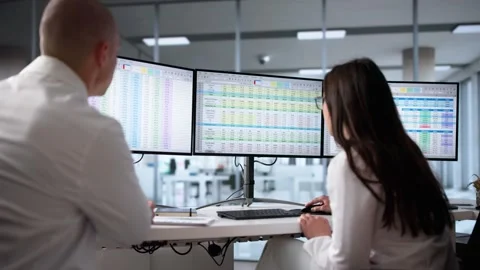 Hospital Doctor Using Spreadsheet For Billing Codes Stock Footage 309308512