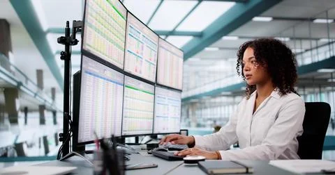 Hospital Doctor Using Spreadsheet For Billing Codes Stock Photos