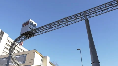 Hospital elevator in Denmark outside Stock Footage 66534911