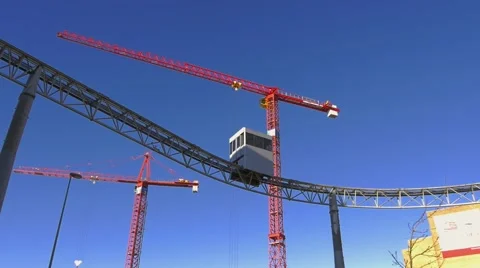Hospital elevator in Denmark outside Stock Footage 66534919