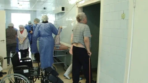 In the hospital Stock Footage 103188615
