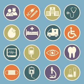 Hospital icon Stock Illustration