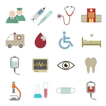 Hospital icon Stock Illustration