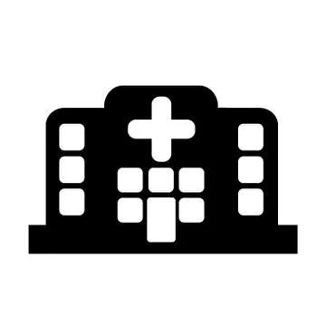 Hospital icon Stock Illustration