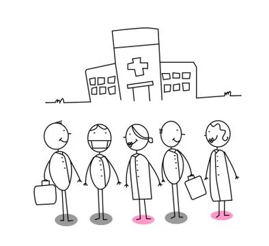 Hospital Stock Illustration