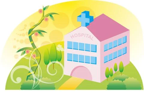 Hospital Stock Illustration