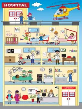 Hospital Stock Illustration