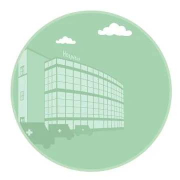 Hospital Illustrazione stock