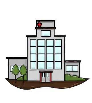 Hospital Stockillustratie