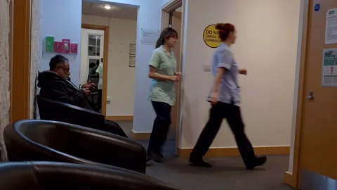 Hospital interior. Stock Footage 234611579