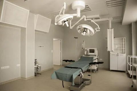Hospital interior Stock Photos