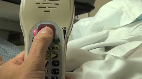 Hospital remote - HD Stock Footage 12459394