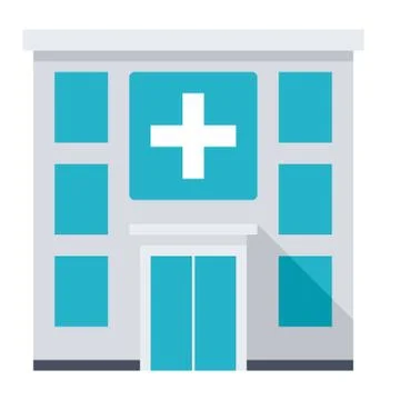 Hospital Vector Icon Stock Illustration