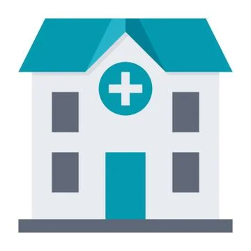 Hospital Vector Icon Stock Illustration