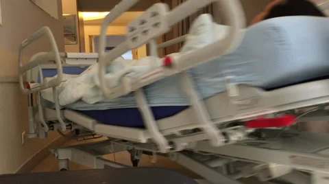 Hospitalization of patient Stock Footage 48223923