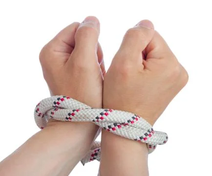 Hostage. Stock Photos