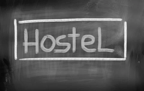 Hostel concept Stock Illustration