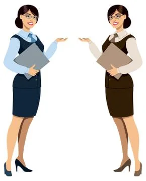 Hostess Stockillustratie