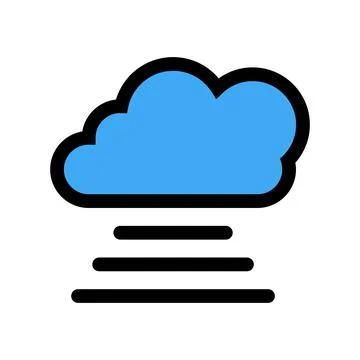Hosting icon line isolated on white background. Black flat thin icon on mod.. 스톡 일러스트