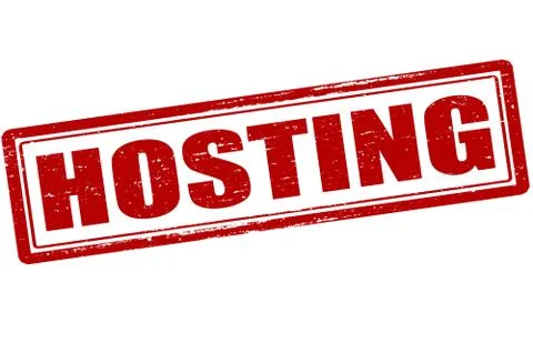 Hosting Stock Illustration