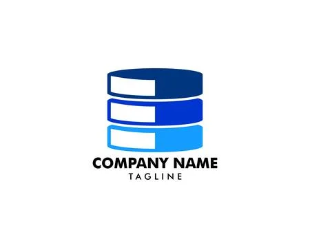 Hosting Logo Template Design Vector Stock Illustration