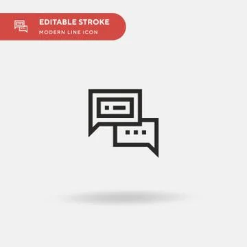Hosting Simple vector icon. Illustration symbol design template for web mobil Stock Illustration