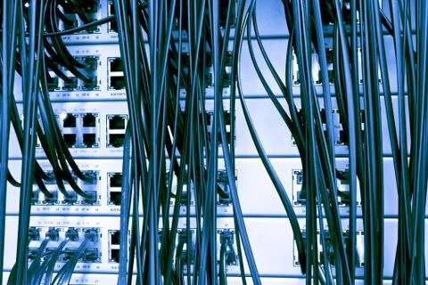 Hosting terminal Stock Photos