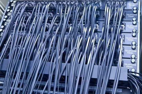 Hosting terminal Stock Photos