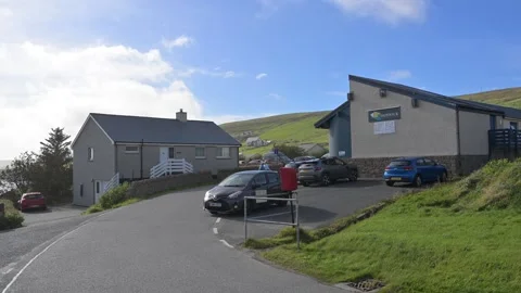 Hoswick Visitor Centre, Hoswick, Shetland - 2 Oct 2026 Vídeos de archivo 346914737