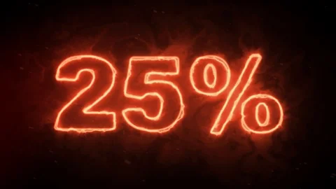 Hot 25 percent off Stock Footage