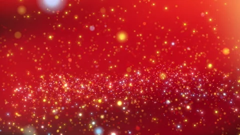 Hot abstract particles red background Stock Footage 205029052