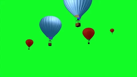 Hot air ballons Stock Footage 314908908