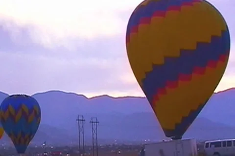 Hot Air Balloon 09 Stockbeeldmateriaal 7762026