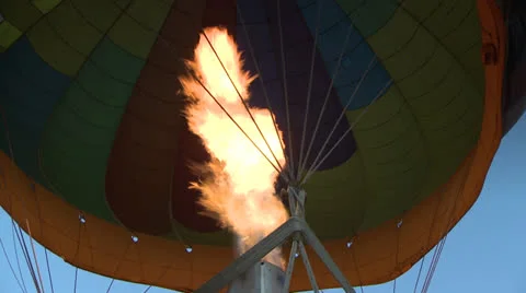 Hot Air Balloon 3 Stock Footage 22771489