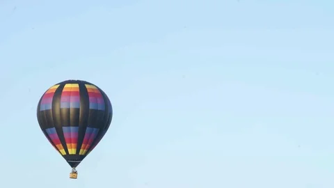 Hot air balloon 7 Stock Footage 76333775