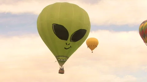 Alien Balloon Hot Air Balloon Fiesta Foto de stock 287338