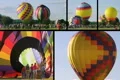 Hot Air Balloon Composite Footage