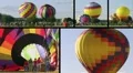 Hot Air Balloon Composite HD Footage