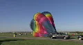 Hot Air Balloon Deflating HD Footage