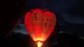 Hot Air Balloon With Elephant At Night Glow Event 4k or 4k+ Resolution