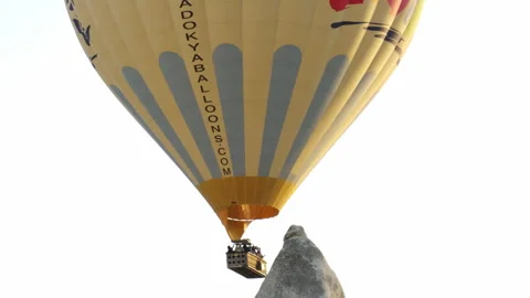 Hot Air Balloon Flight in Cappadocia Stock Footage 282928565