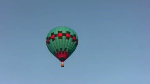 Hot air balloon Stock Footage 114710