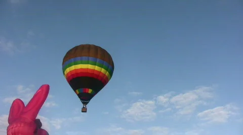 Hot air balloon Video stock 116816