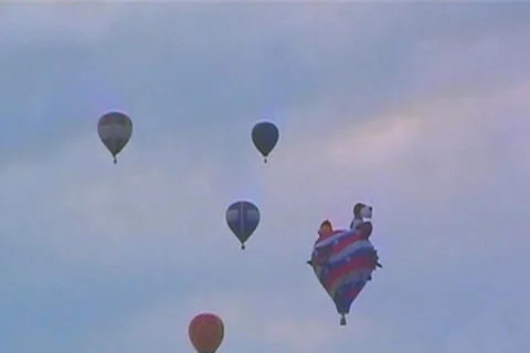 Hot Air Balloon Stockbeeldmateriaal 7762089