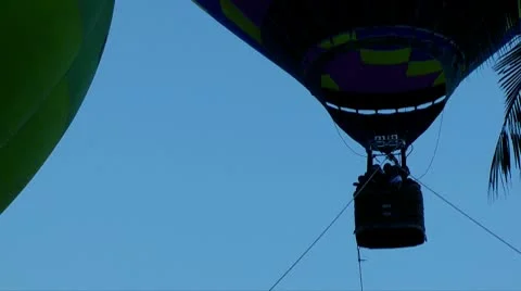 Hot air balloon Stock Footage 8997289